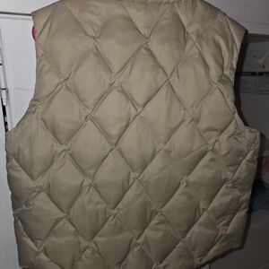 UGG Beige Quilted Vest
